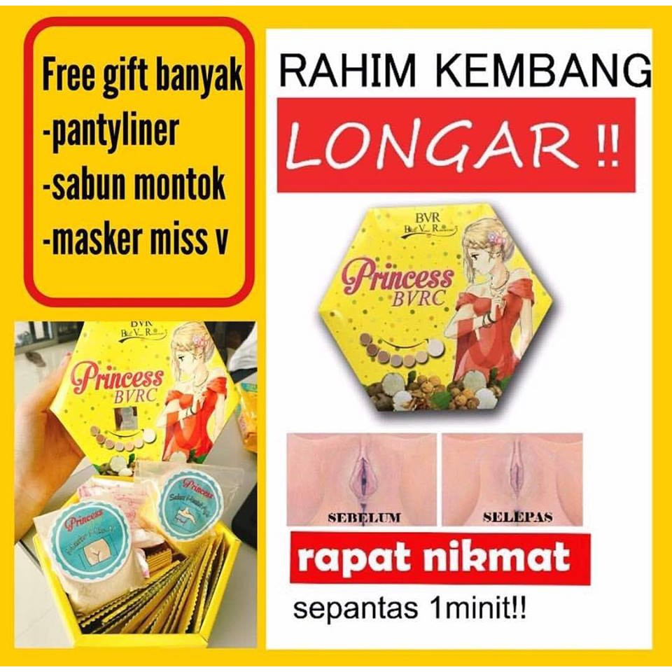 Princess Bvrc Jamu Jamu Untuk Rahim Kembang Untuk Keputihan Shopee Malaysia