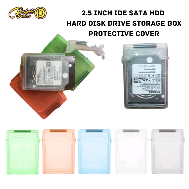 2.5 inch IDE SATA HDD Hard Disk Drive Storage Box Protective Cover