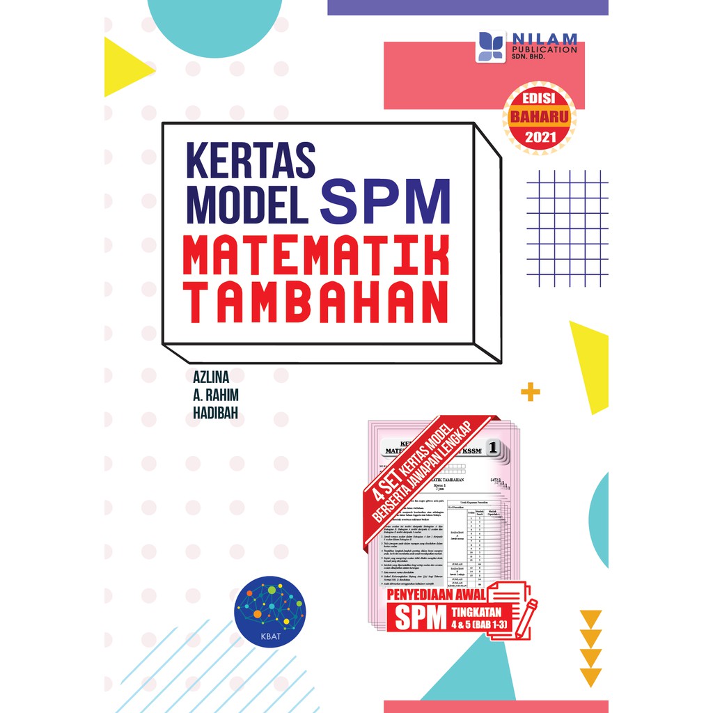 Format matematik tambahan spm 2021