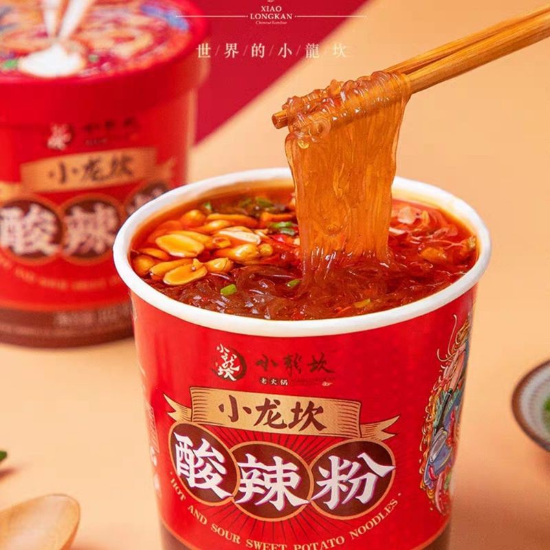 Xiao long kan ®sour and spicy instant noodle 小龙坎®酸辣粉，金汤肥牛粉，兰州拉面，重庆小面，武汉热干面［现货秒发］