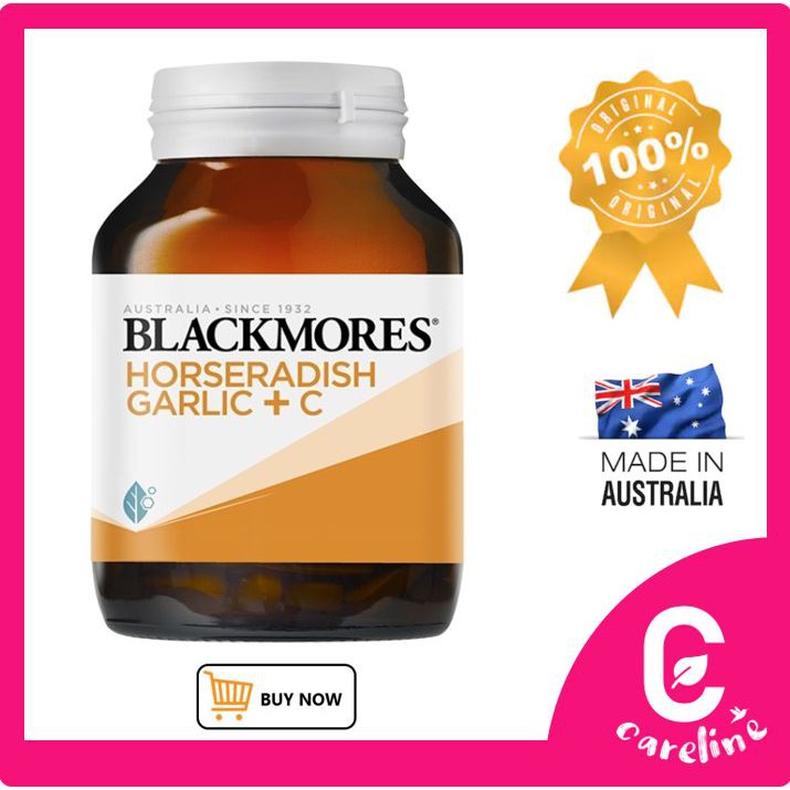 Blackmores Super Strength Horseradish Garlic + C 50 / 90 tablets [Horseradish + Garlic + Vitamin