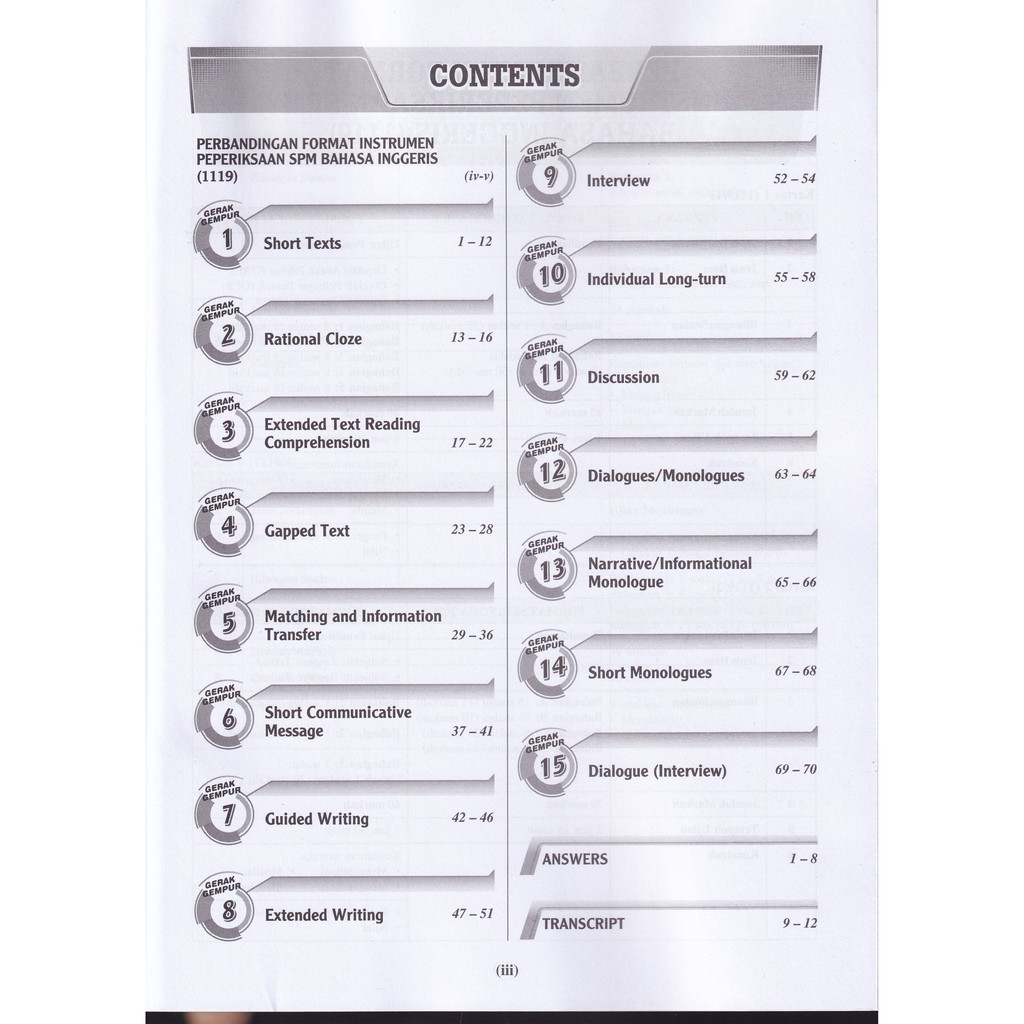 Buy [TOPBOOKS Sasbadi] Gerak Gempur PdPR SPM Bahasa Inggeris Tingkatan 5 (2021)  SeeTracker