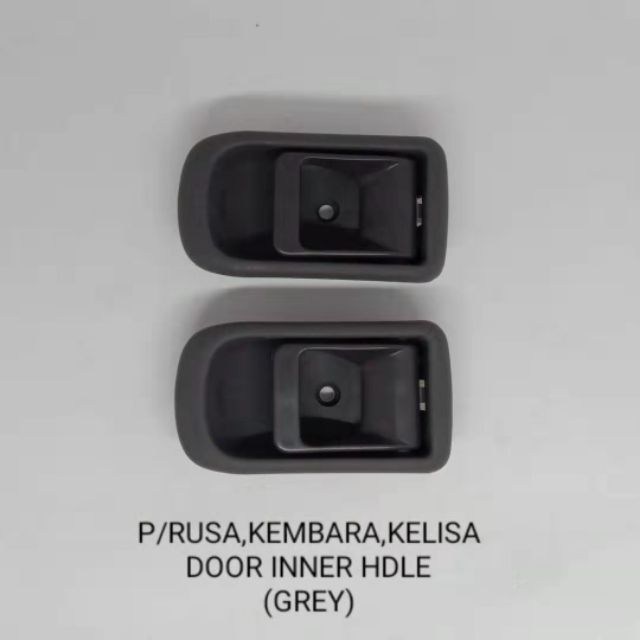 Rusa,Kembara,Kelisa Door Inner Handle (Grey)(Left/Right 