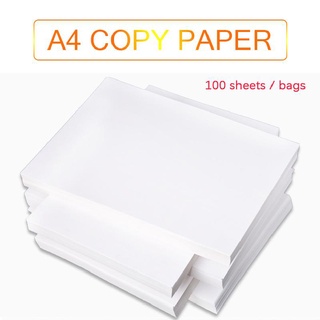 Double A A4 paper 100 Sheet 80gsm / kertas A4 Putih / kertas fotostat ...