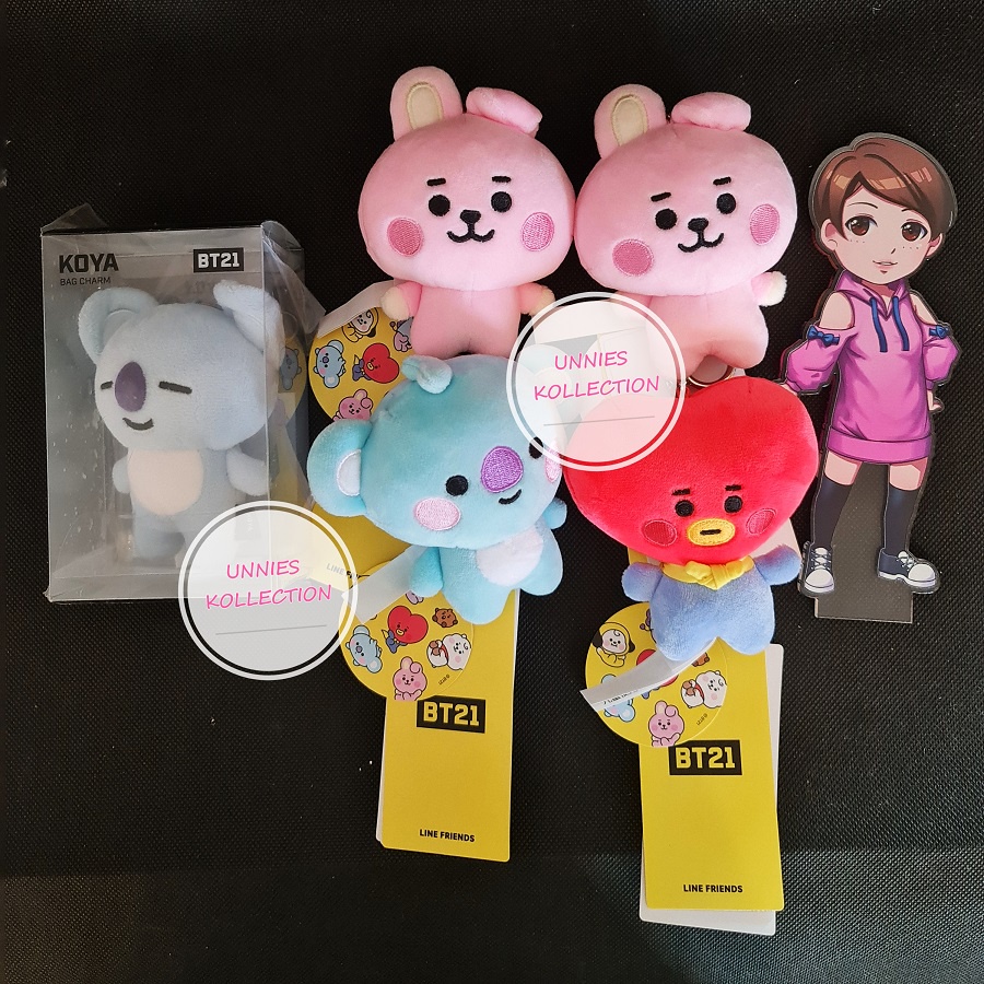 CLEARANCE BT21 OFFICIAL ITEM - RJ, SHOOKY, MANG, KOYA, CHIMMY, TATA, COOKY