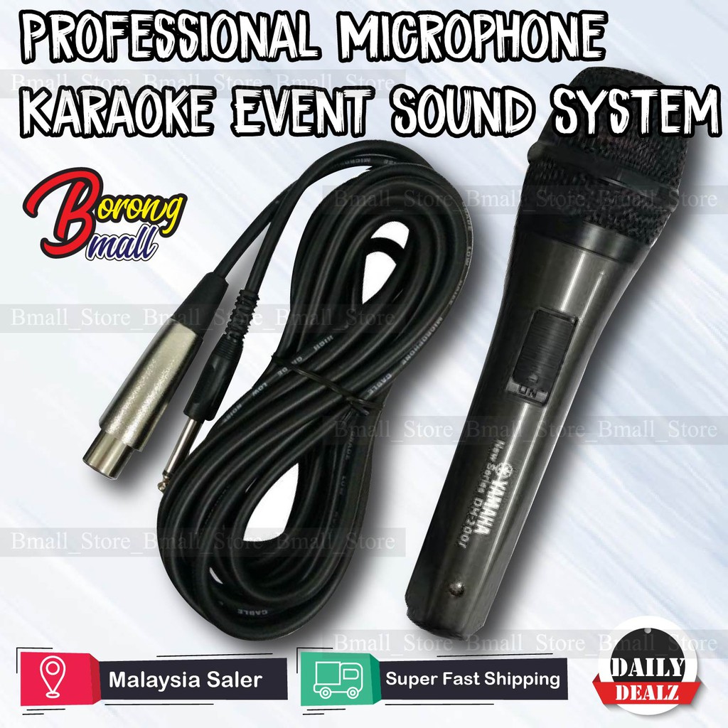 Yamaha Professional Microphone Karaoke Event Sound System/Mikrofon Karaoke Yamaha