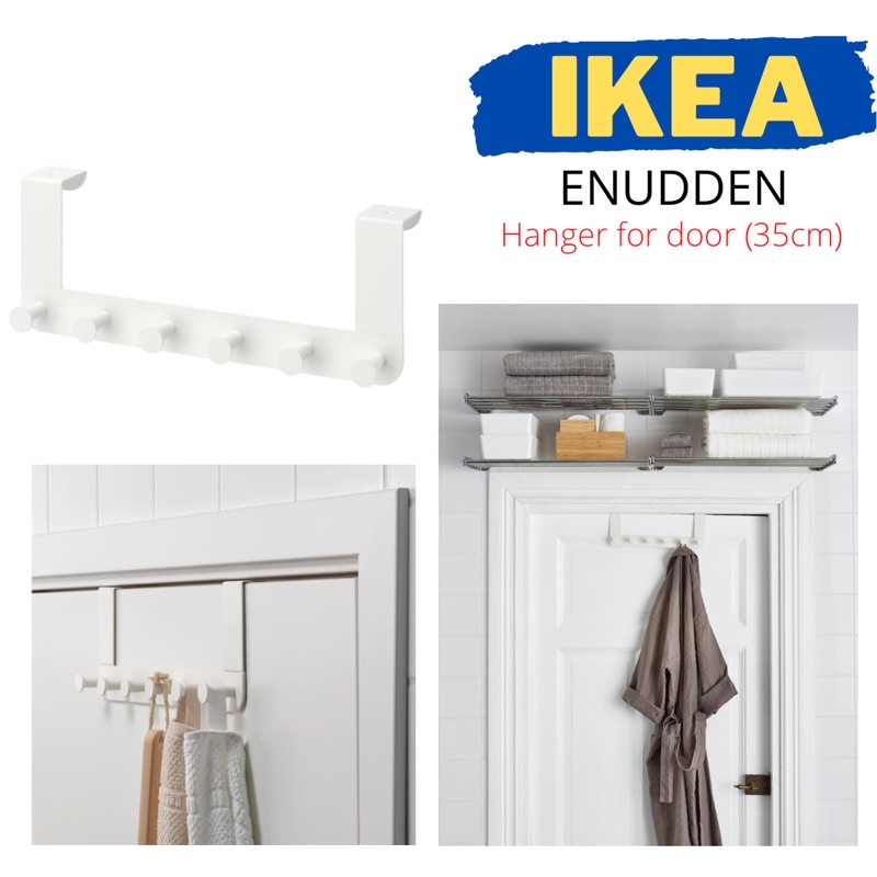 IKEA ENUDDEN HANGER FOR DOOR IKEA HANGER FOR DOOR WHITE COLOR DOOR
