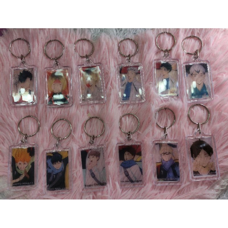 sohanshoppe Haikyuu Transparent Keychain