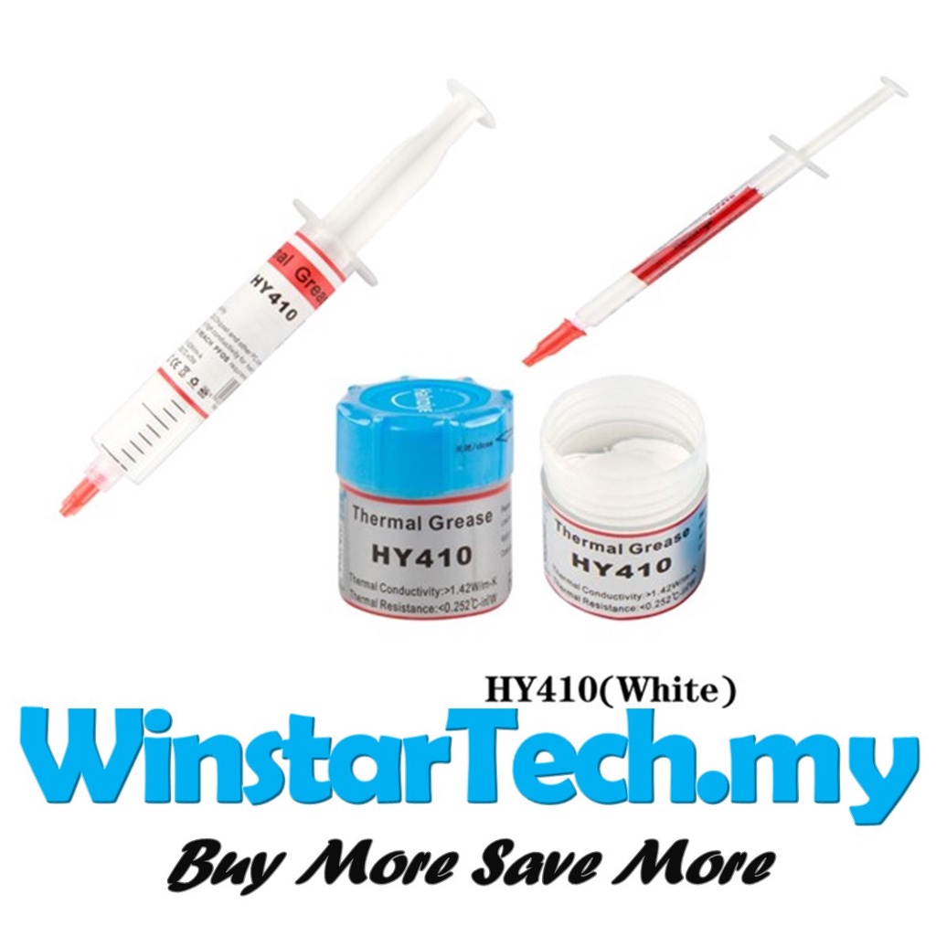 HY410 Thermal Paste Grease Compound Heat Sink Cooling Cooler CPU