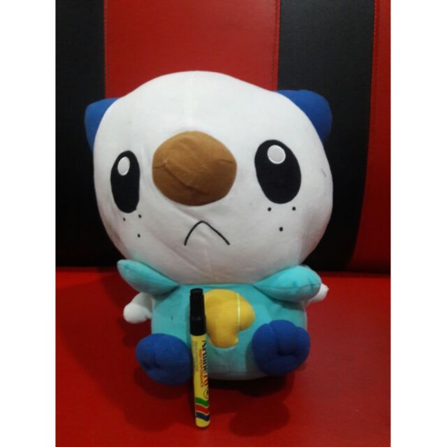 sleeping oshawott plush