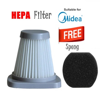 Handheld Robot Vacuum Clean Fittings Filter Core for Midea SC861 SC861A Cleaner 