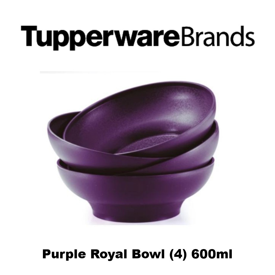 Purple Royale Bowl (4) 600ml