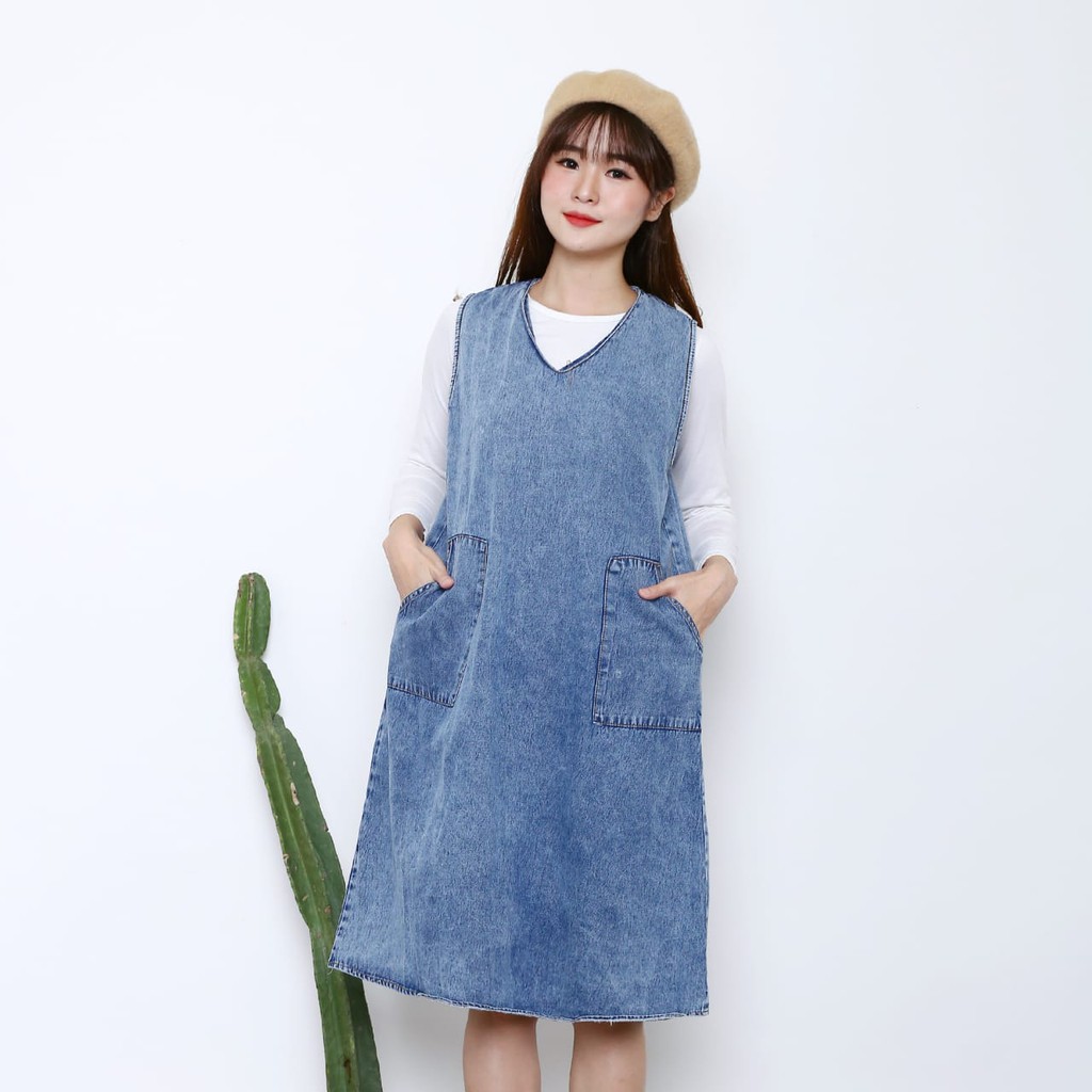 dress overall jeans