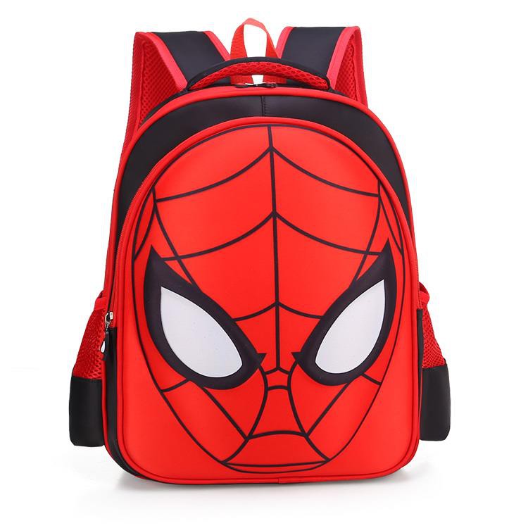 ✟♘✇Spiderman cartoon children s schoolbag boys backpack 6-12 years old  primary school pupils one, two, three, four 1-3- | Shopee Malaysia