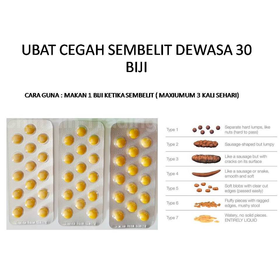 ubat sembelit dewasa