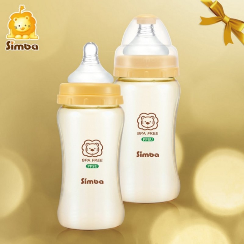 Simba PPSU Wide Neck Calabash Feeding Bottle 360ML X 2pcs | Shopee Malaysia