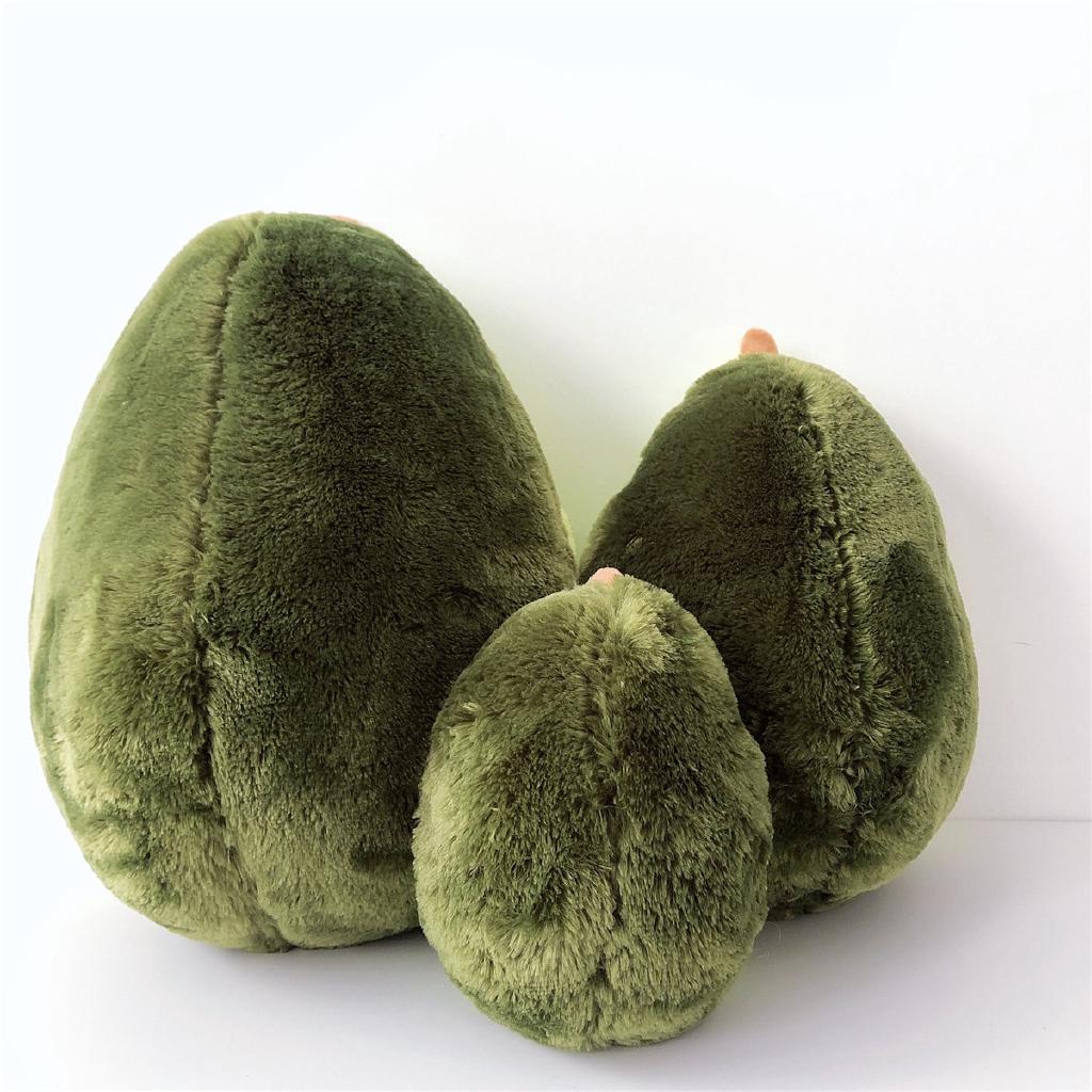 Spot ins creative fruit avocado pillow doll plush toy ...