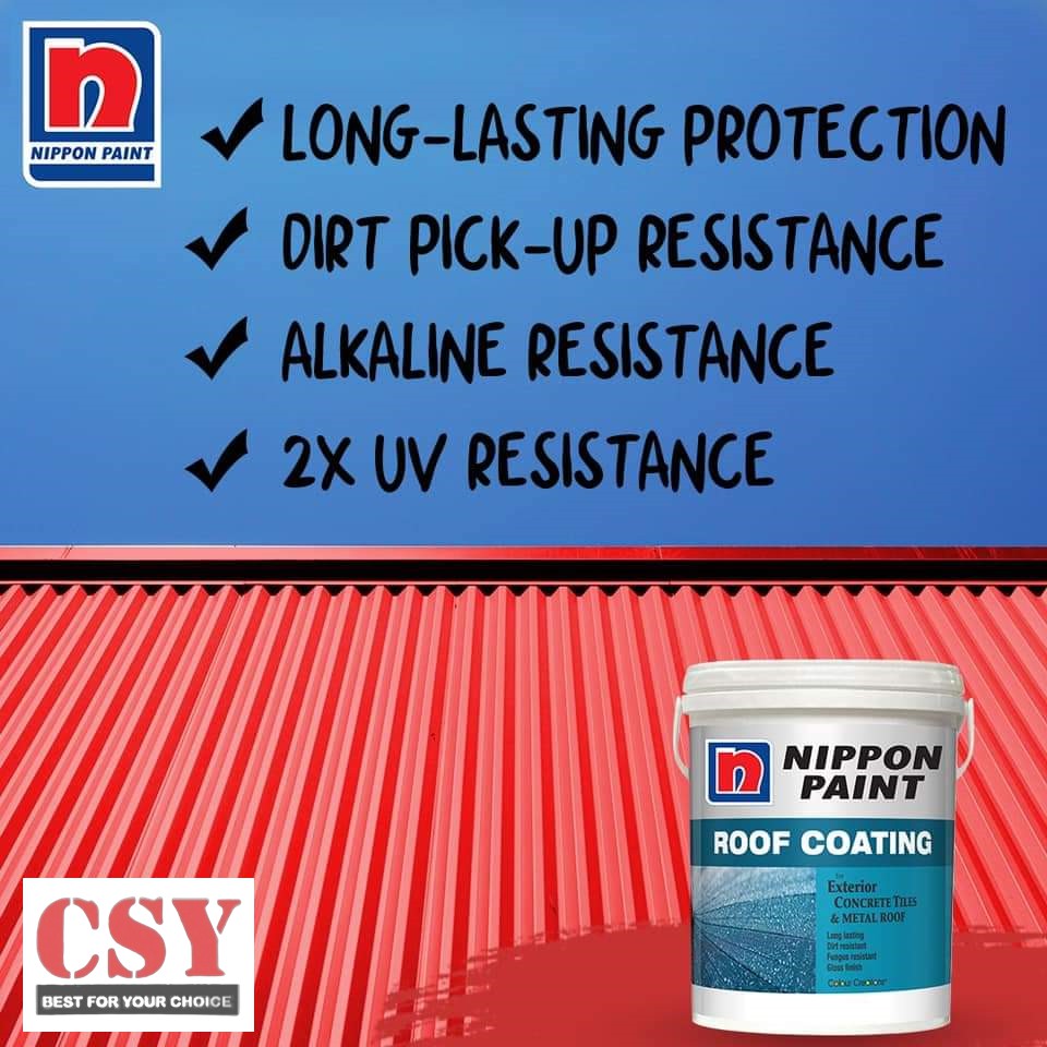 NIPPON PAINT Roof Coating 20 Liter ubicaciondepersonas.cdmx.gob.mx