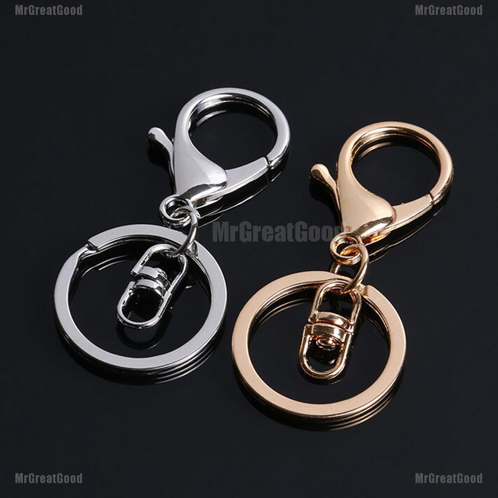 Fashion Men Creative Stainless Steel Keyfob Car Keychain Keyring Key Chain Ring