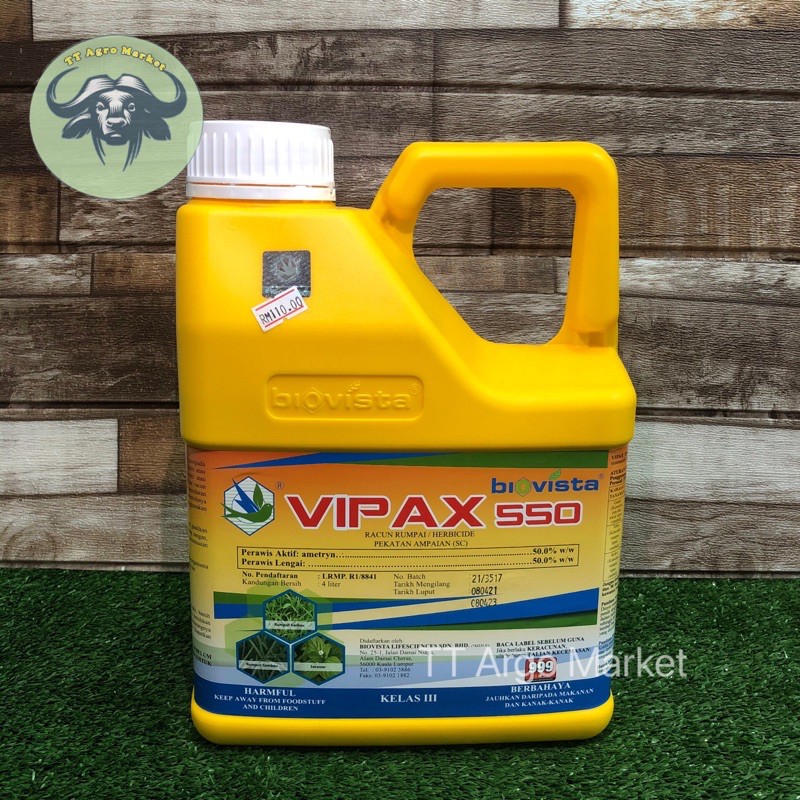 Biovista Vipax 50 Racun Rumput Herbicide 除草剂 杀草药水 Racun Serap