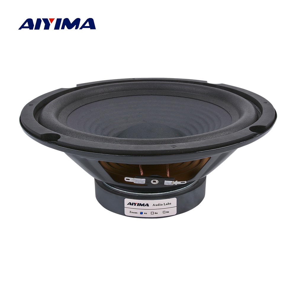 AIYIMA 1Pcs 8 Inch Midrange Bass Speakers 8 Ohm 200W 35 Core 100 Magnetic Audio Speaker Woofer LoudSpeaker DIY For Home Theater