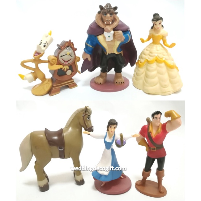 Beauty and the Beast Toy Figurine Cake Topper Decoration CCT06B