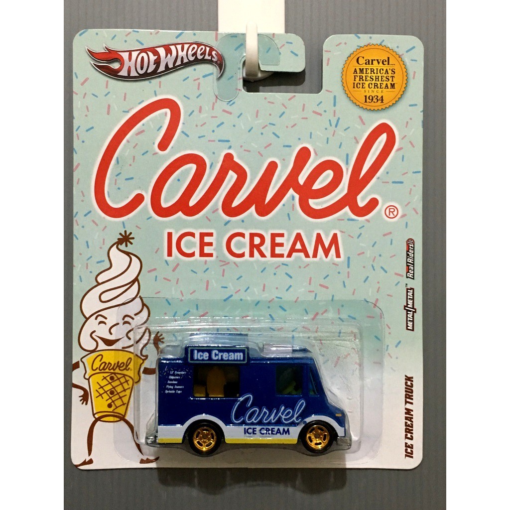 Hotwheels CARVEL ICE CREAM Ice Cream Truck Vintage Manufacture Diecast