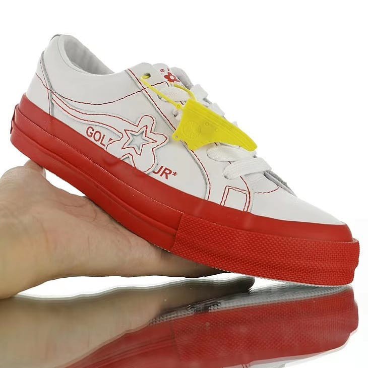 golf le fleur shoes red