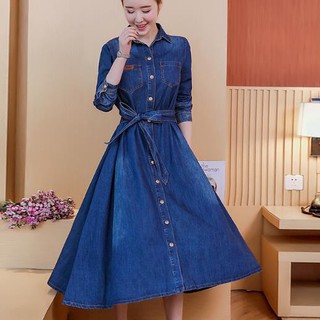 jeans frock for ladies