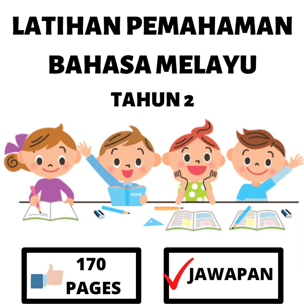 449 (PDF) Latihan Pemahaman Bahasa Melayu Tahun Dua I 170 muka surat I Jawapan disediakan