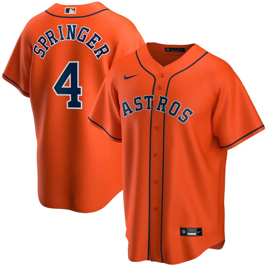 baseball jersey orange