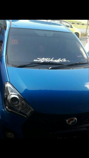 Stay Humble Car Sticker Sticker Kereta Stayhumble Design 2 Shopee Malaysia