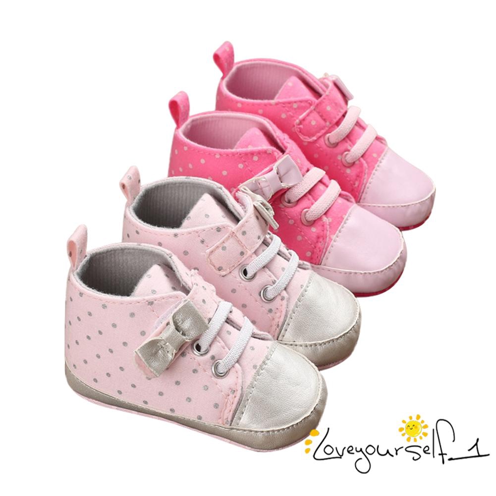 infant girl walking shoes