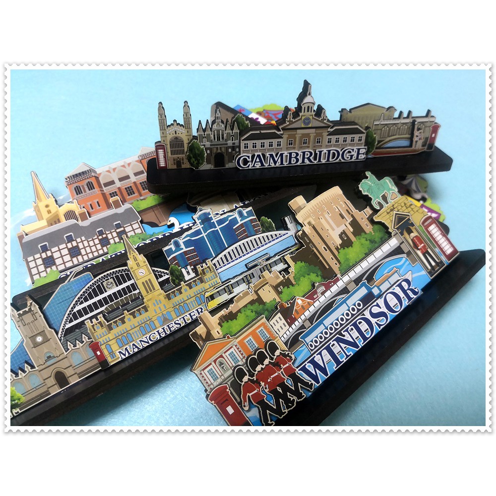 [B39] Cultural and creative travel souvenirs 3D wooden office decorations / WINDSOR / BRITISH KNIGHT