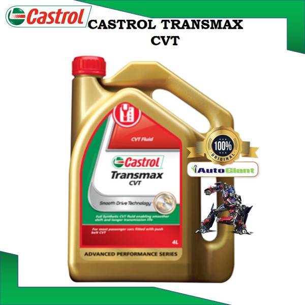 CASTROL TRANSMAX CVT (4 LITER) (100% ORIGINAL)