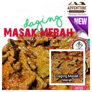 Meal Ready To Eat Instant Food Halal Rendang Ayam Daging Pes Sambal Nyet Makanan Travel Kembara Nasi Segera Serunding Shopee Malaysia