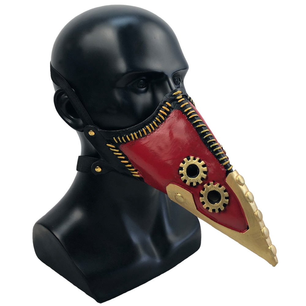 My Hero Academia Overhaul Mask Cosplay Crow Mouth Lague Doctor Halloween Masks