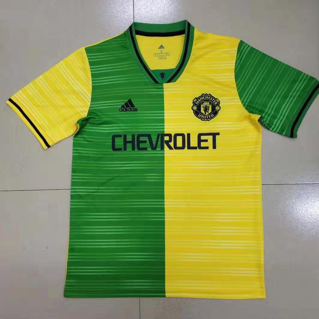 manchester united green jersey