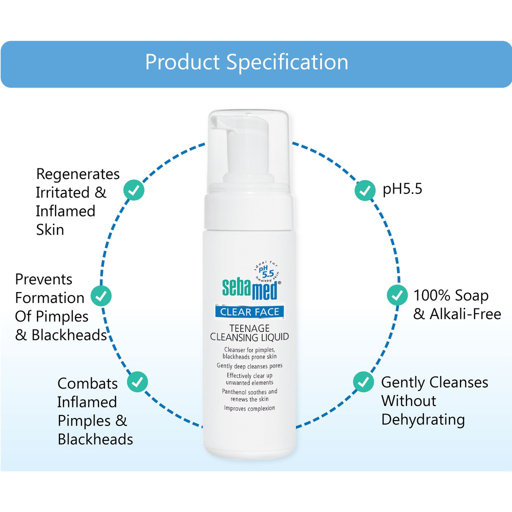 sebamed teenage cleanser