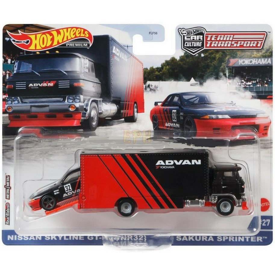 hot wheels team transport nissan skyline van