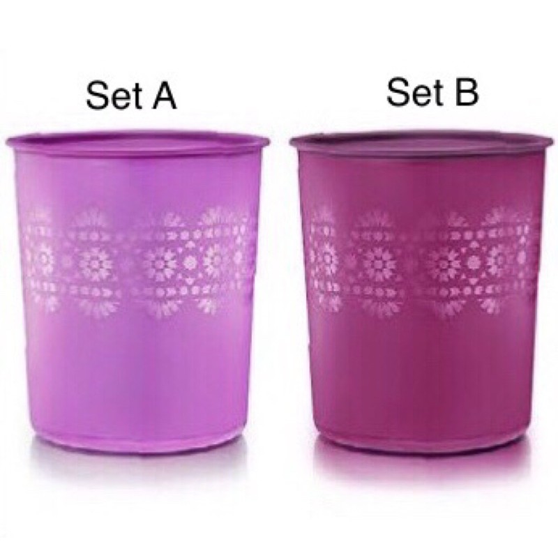 Tupperware Mosaic One Touch Canister Large 4L (1pc)