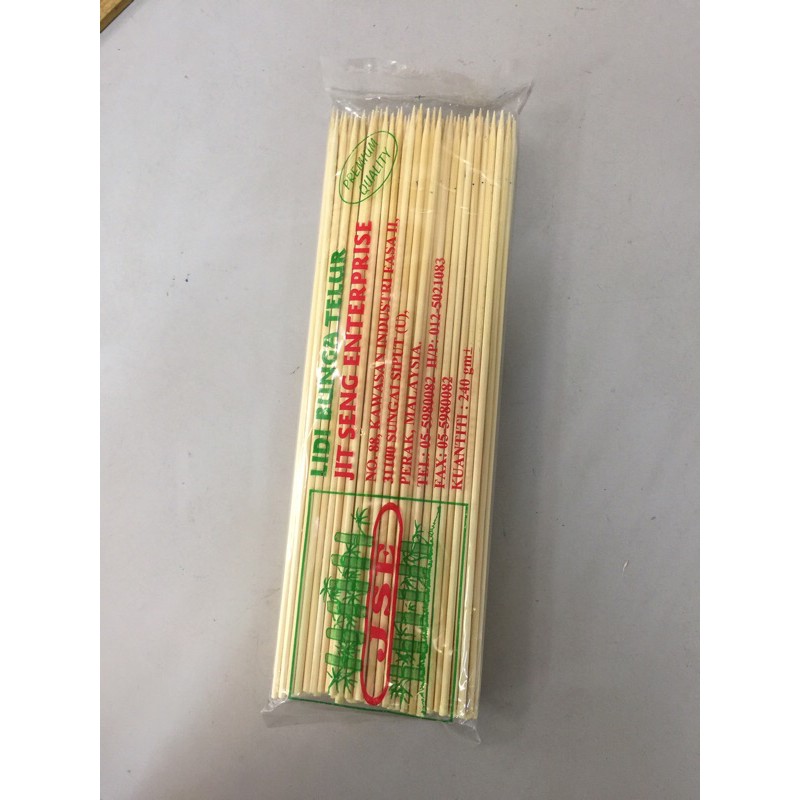 Buy Lidi Bunga Telur 25cm Panjang 240gm Agak 90 Batang Seetracker Malaysia
