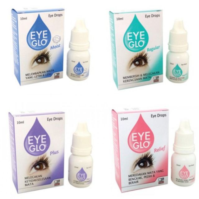 Eye Glo Eye Drops 10ml (Regular, Plus, Moist) Shopee Malaysia