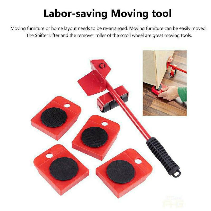 Easy Furniture Lifter Mover Tools Rooling Wheel Set / Furniture Mover ...