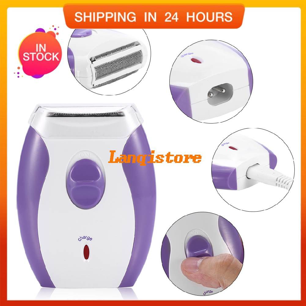 KEMEI Women Hair Removal Lady Electric Body Epilator Leg Arm Shave ...