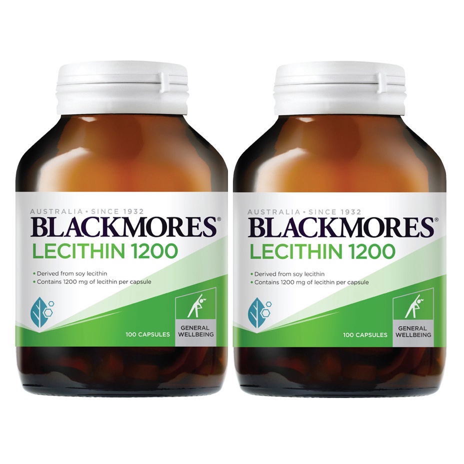 BLACKMORES LECITHIN 1200 (100'S 2 x 100'S) EXP 07/2025 Shopee Malaysia