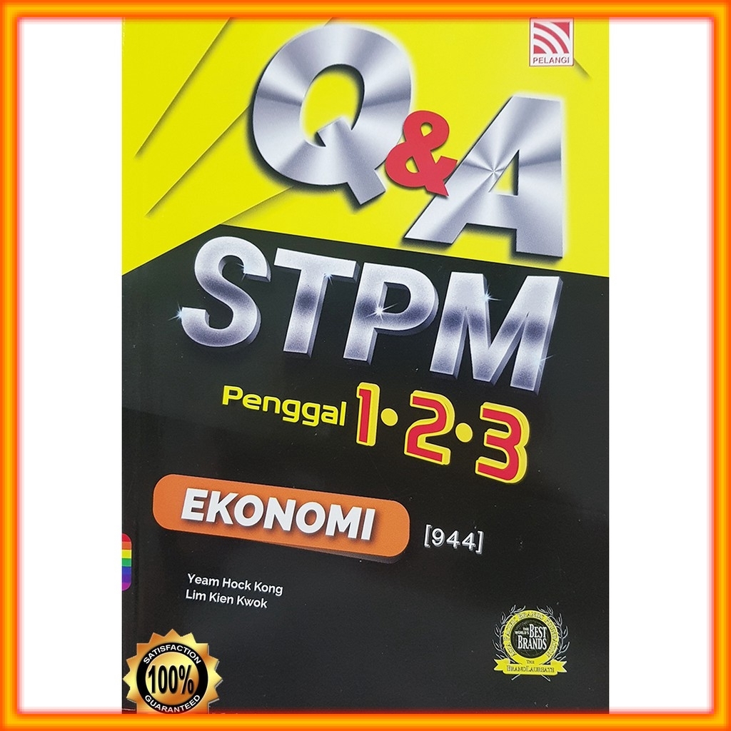 Buku Latihan Q A Stpm Ekonomi Penggal 1 2 3 Shopee Malaysia