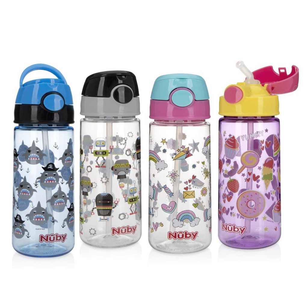 Nuby - Tritan Flip-It Active Cup 532ml (18oz) | Shopee Malaysia