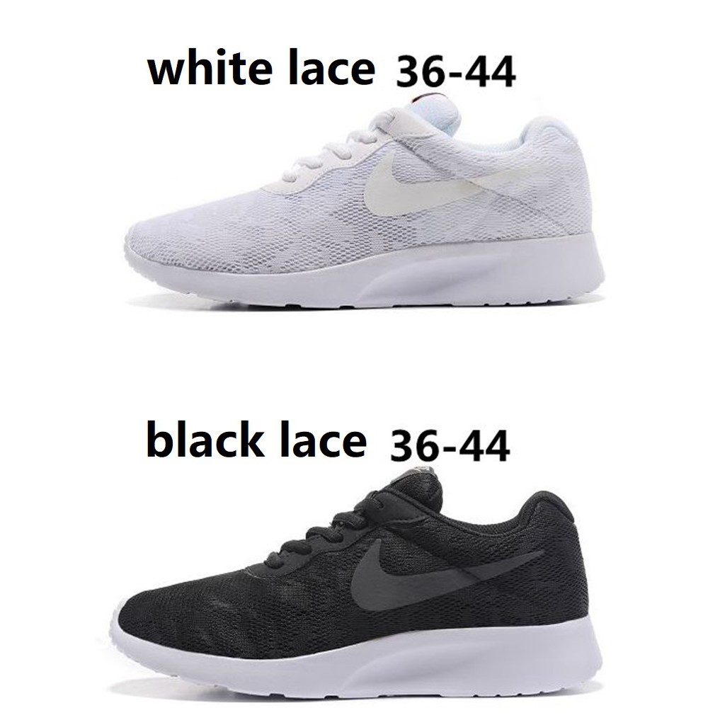 nike tanjun womens black and white