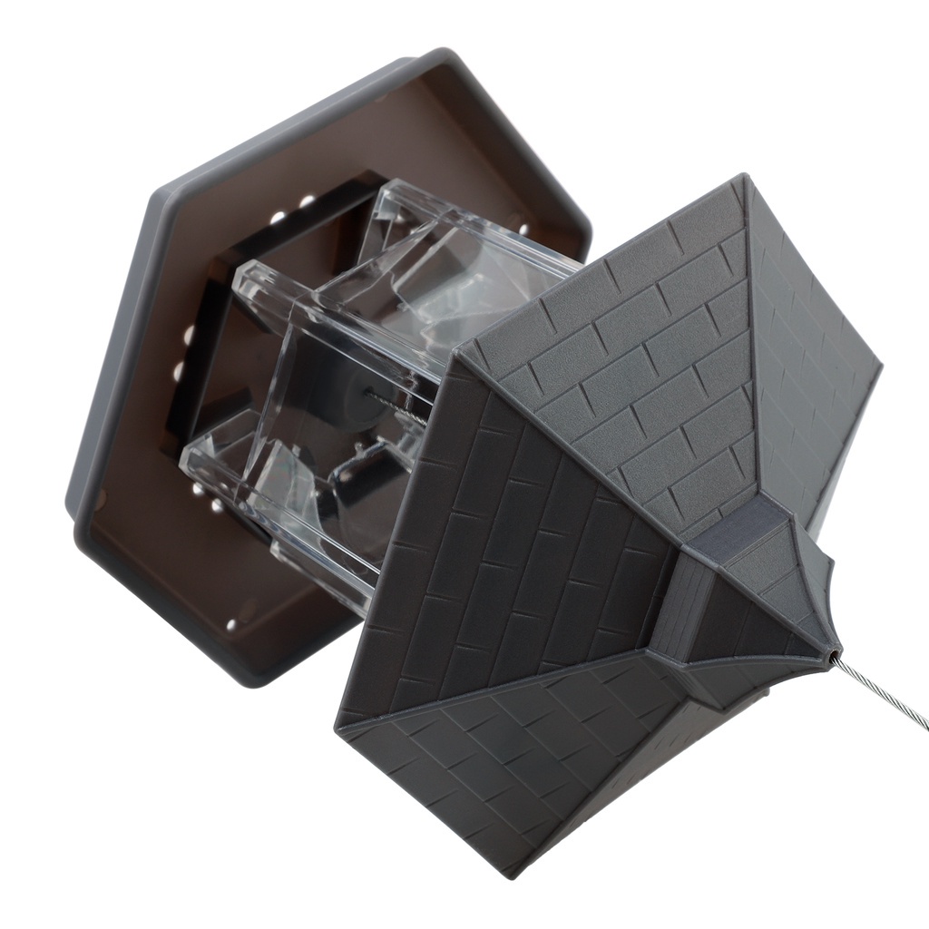 Kitchen Prep Ready Hanging Bird Feeder 500ml Pet Supplies Hummingbird Parrot Pigeon Food Container Window Outdoor Gar... - Image 4